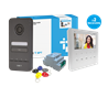 BPT LHS PLUS to PLX WIFI White 5 Inch Video Intercom Kits 1 to 4 buttons LHPLV2_PLUS_WIFI