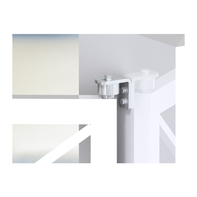 Cais Upper Bearing Hinge with Bolt on Bracket (AB 50 ASU)