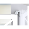 Cais Upper Bearing Hinge with Bolt on Bracket (AB 50 ASU)