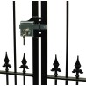 Gatemaster Black Locking Bolt (GLBB)