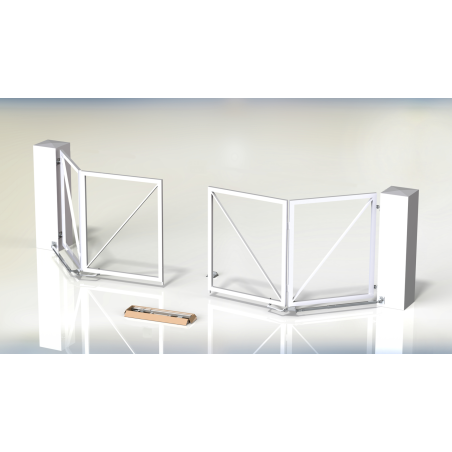 CAIS Twin Drive E-Box (PLUS) Bi-Fold Gate Kit (6m)
