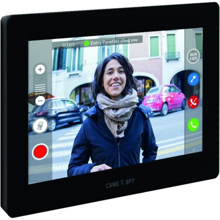 BPT XTS-7IP-BL-WIFI XTS POE IP 7" Wifi Monitor System Black