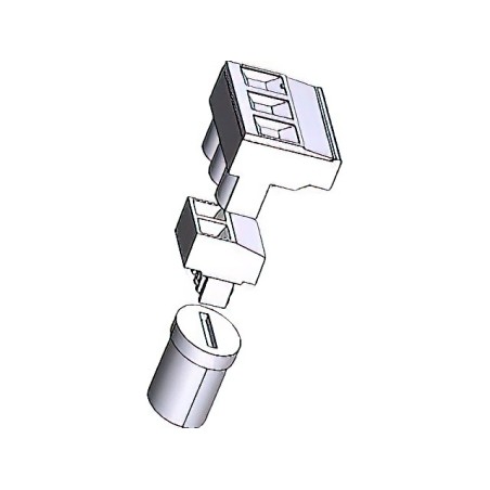 CAME Terminal Block Kit with Fuse Caps 88006-0072