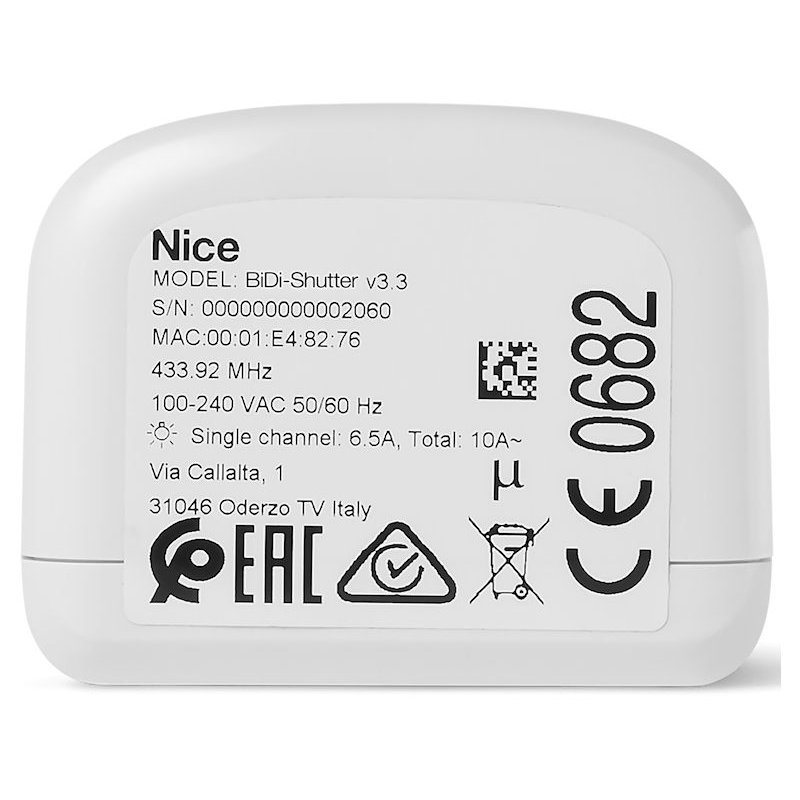 Yubii BiDi SHUTTER  (BIDI-SHUTTER) Smart Home Shutter Control