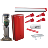 FAAC B680 standard large 5m beam Automatic Barrier Kit (B680L5MKIT)