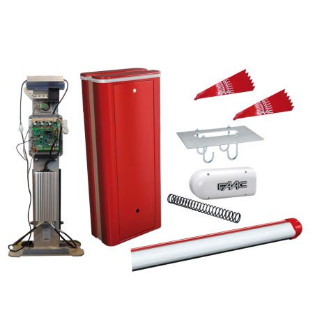 FAAC B680 standard small 2m beam Automatic Barrier Kit (B680S2MKIT)