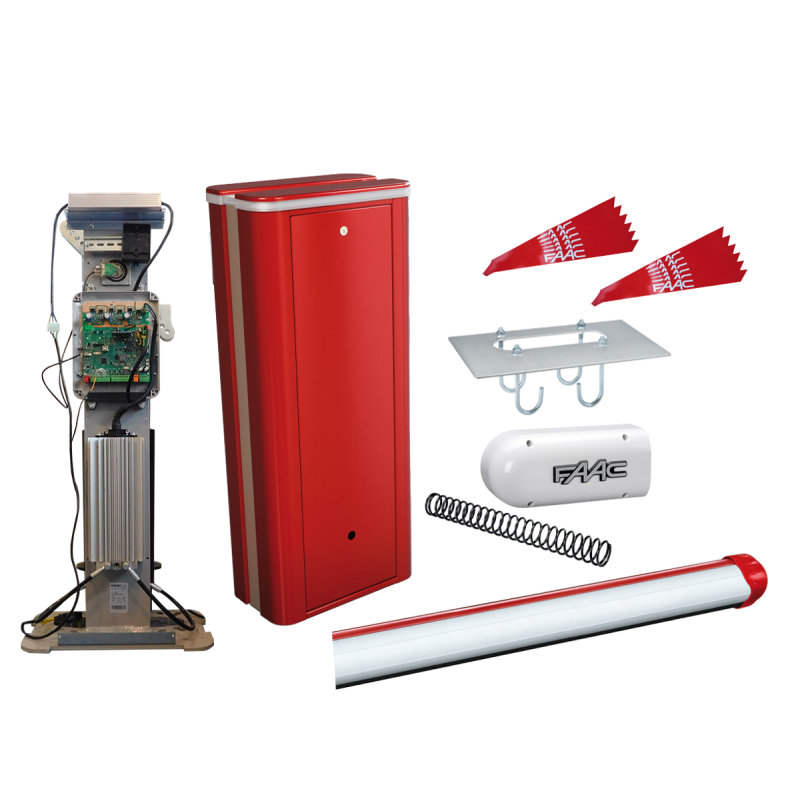 FAAC B680 standard small 3m beam Automatic Barrier Kit (B680S3MKIT)