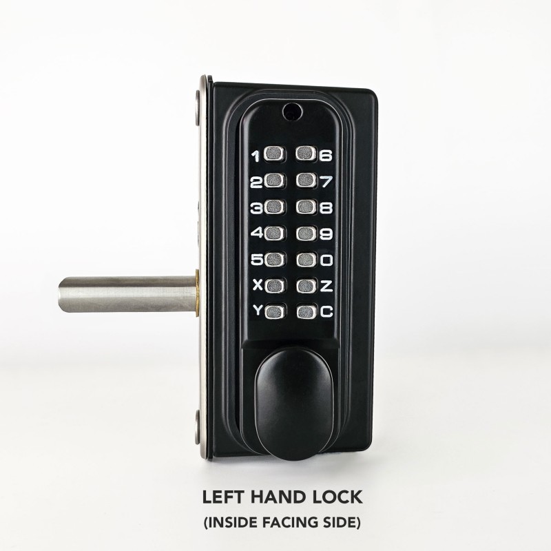 Gatemaster Superlock Surface Digital Double Sided Timber Gate Lock (BDGW)