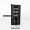 Gatemaster Superlock Surface Digital Double Sided Timber Gate Lock (BDGW)