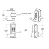 Gatemaster Superlock Digital Single Sided Rapid Reset Combination Gate Lock (BDGSRR)