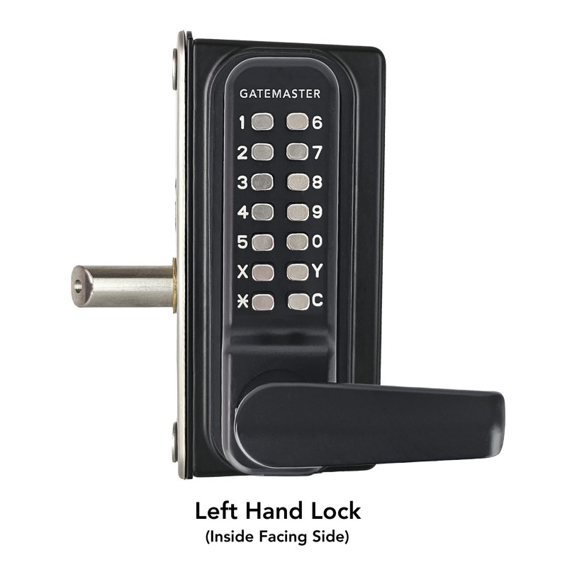 Gatemaster Superlock Digital Double Sided Rapid Reset Combination Gate Lock Surface (BDGWRR)