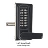 Gatemaster Superlock Digital Double Sided Rapid Reset Combination Gate Lock Surface (BDGWRR)