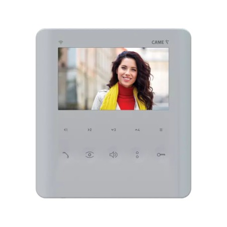 BPT PLX V WiFi Handsfree Video Monitor – 5″ LCD, White (840CH-0130)