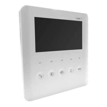BPT PLX V White 5″ Video Monitor — X1 System (840CH-0110)