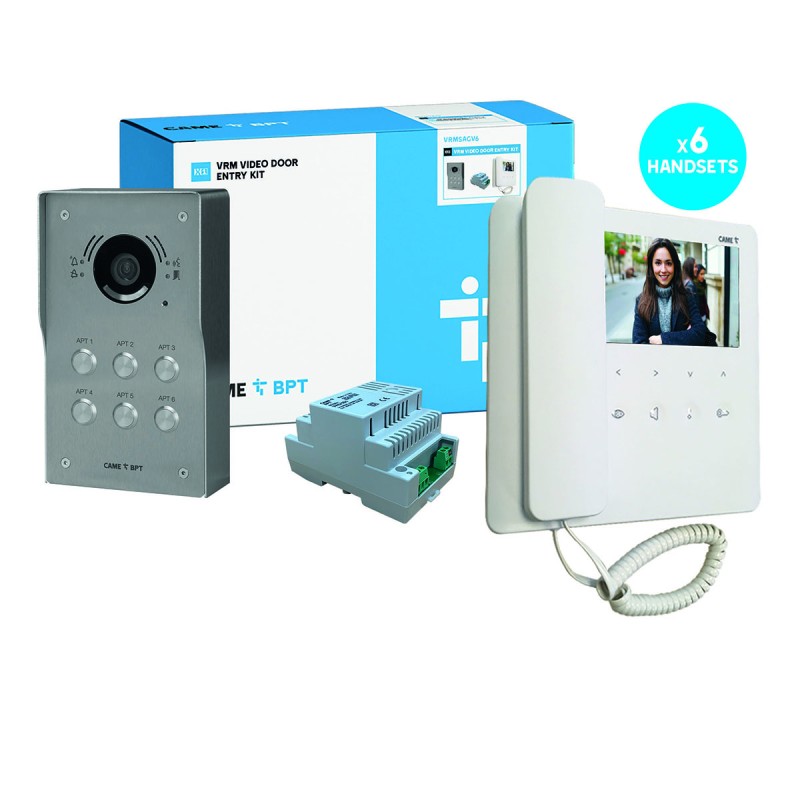 BPT VRM Video Intercom Kit Surface VRMSAGV6 6 Button