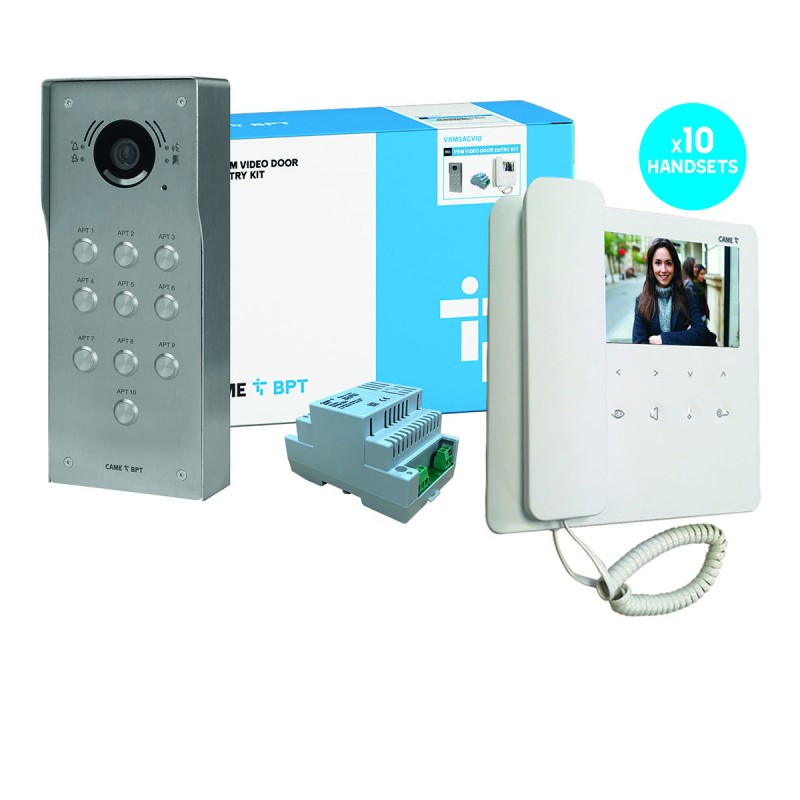 BPT VRM Video Intercom Kit Surface VRMSAGV410 10 Button