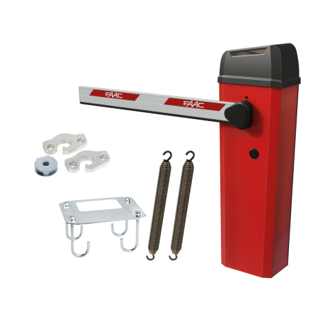 FAAC B614 5m Standard Rectangular Beam Barrier Kit (B614 5M REC KIT)