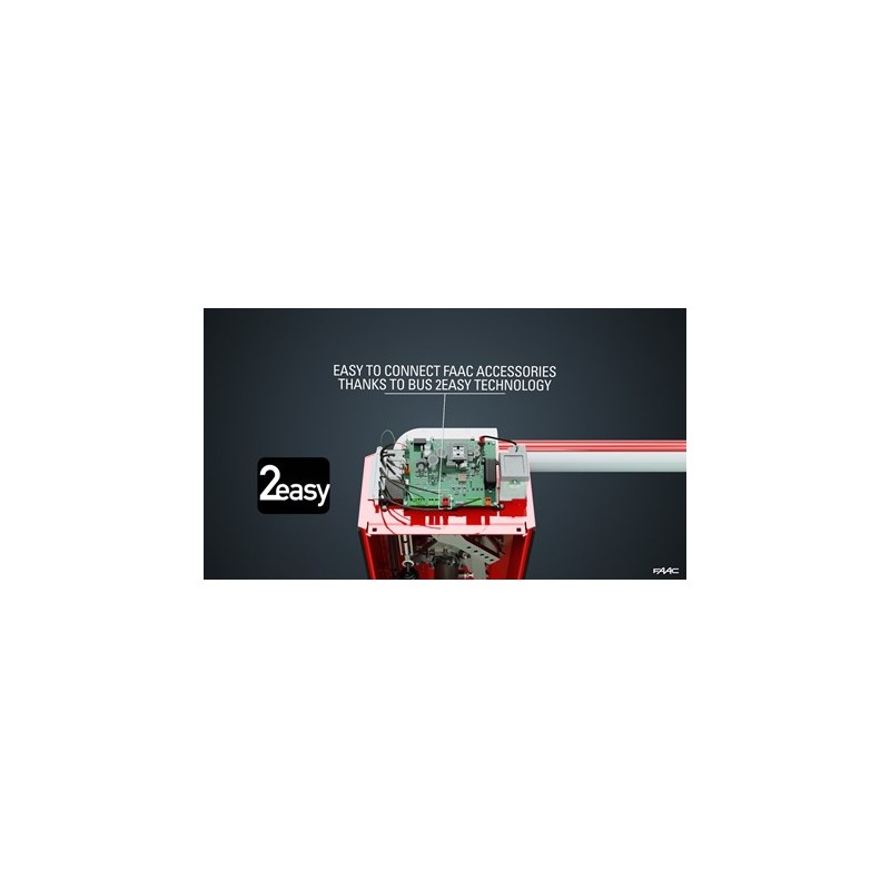FAAC B614 3m Round Beam Barrier Kit (B614 3M RND KIT)