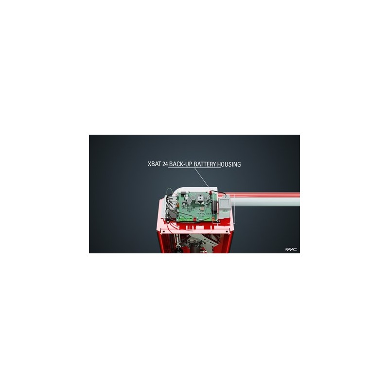 FAAC B614 6m Round Beam Barrier Kit (B614 6M RND KIT)