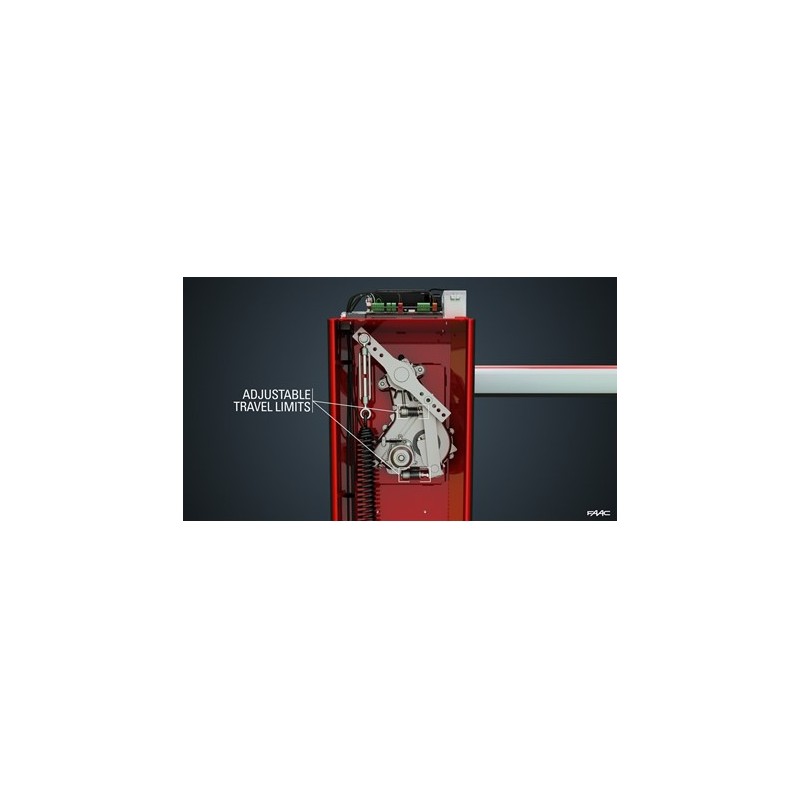 FAAC B614 6m Round Beam Barrier Kit (B614 6M RND KIT)