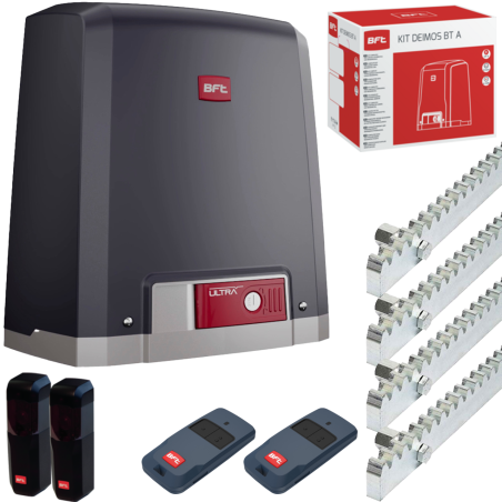 BFT Deimos BT Ultra A600 Electric Sliding Gate Kit (KITDEIMOSBTULTRA600)
