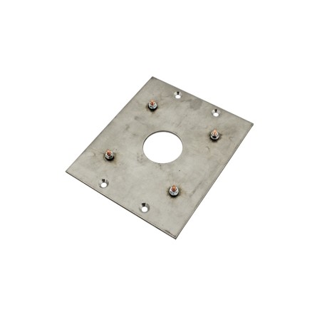 Videx SMP4881 Stainless Steel Mounting Plate for 4881 (1-Module) Back Box to Posts [SMP4881]