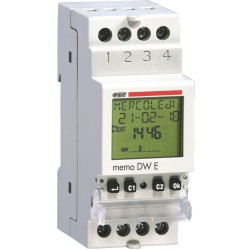 Vemer Memo DW E Daily/Weekly Digital Time Switch 230V AC [VP871800]