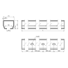 CAIS STAGE SZ6 CANTILEVER GATE TRACK Drawing