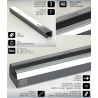 CAIS STAGE SZ6 CANTILEVER GATE TRACK