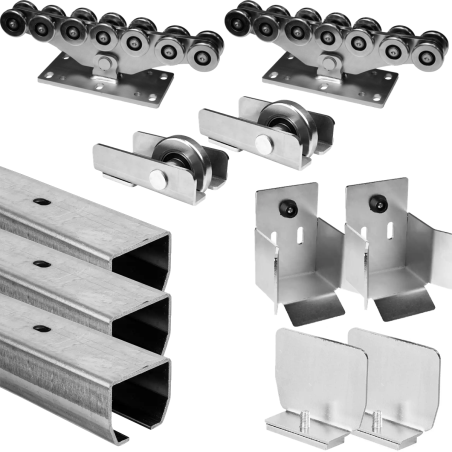 Cantilever Sliding Gate Kit – 10m Opening – Up to 1000kg – M-Max Series (CGK-M-10-1000)