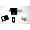 GATEMASTER Black LOCKING BOLT Gate Lock GLBB | GATEMASTER
