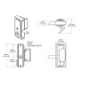 Gatemaster Superlock 2.0 Quick Exit Key Access Gate Lock (BQK)