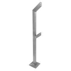 BPT HDP/DUAL - HDP Dual Height Post Stainless steel 80mm Box Section